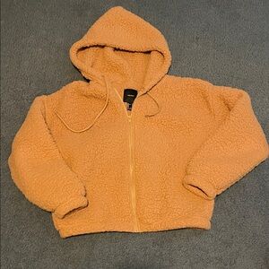 Forever 21 Tan Sherpa Jacket